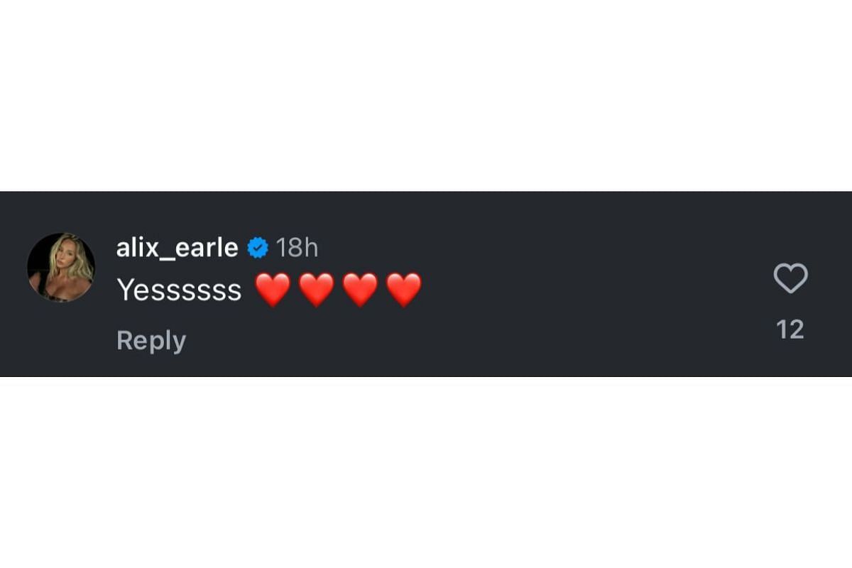 Braxton Berrios' GF Alix Earle sends 1-word message for Olivia Dunne's bikini look on 2025 SI Swimsuit cover (Instagram @si_swimsuit)